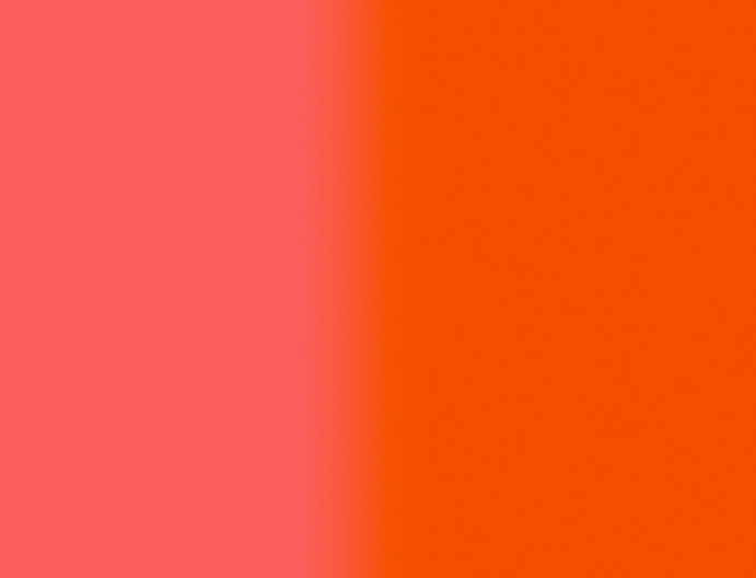 Une image nuances dégradées de rouge-orange et rouge-rose